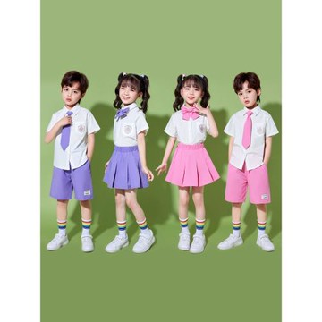 六一兒童啦啦隊演出小學生校運動會班服幼兒園團體舞合唱表演服裝