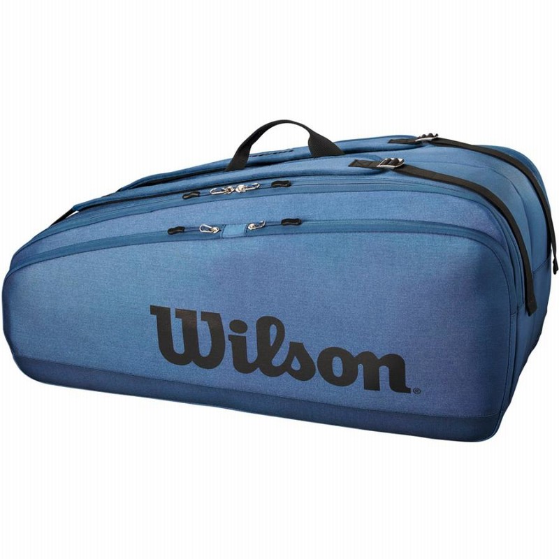 Wilson ウイルソン ウィルソン Wilson テニス ラケットバッグ TOUR ULTRA 12 PK RACKET BAG BLUE  WR8024001001 WR80240010 | LINEブランドカタログ