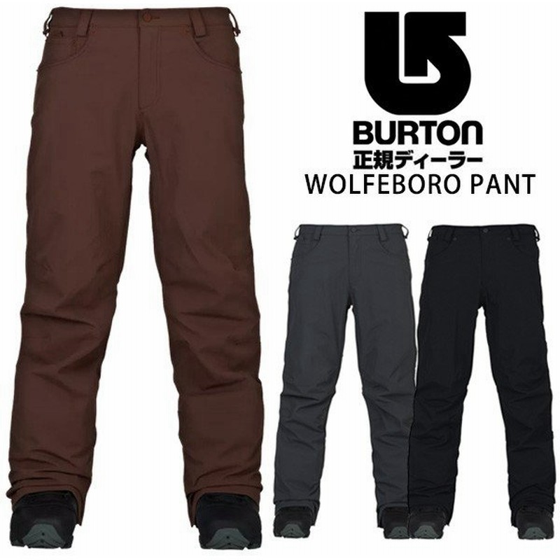 17 18 Burton バートン Wolfeboro Pant ウエア ウェア パンツ メンズ スノーボード スノーウェア 18 型落ち 通販 Lineポイント最大0 5 Get Lineショッピング