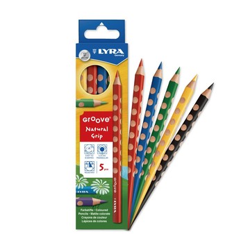 【贈品不累贈】LYRA 洞洞色鉛筆 油性色鉛筆 彩色鉛筆 5色 洞洞筆 官方旗艦
