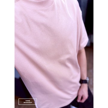 Nor.116 厚磅全素色短T-粉《NORN5037116》