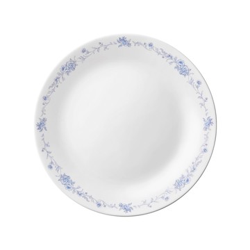 【美國康寧 CORELLE】優雅淡藍 10吋平盤