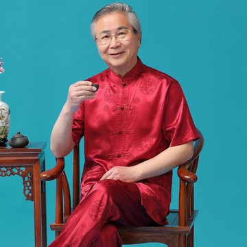 【巴黎精品】現貨+預購 新中式唐裝套裝中國風襯衫短袖冰絲上衣長褲休閒男裝-元龍男裝4色a1kr30