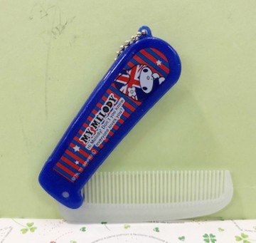 【震撼精品百貨】My Melody_美樂蒂~Sanrio 折梳-藍色條紋#14534