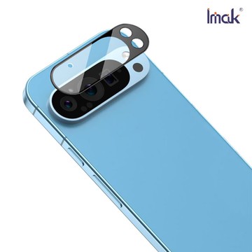 Imak 艾美克 Google Pixel 9 Pro 鏡頭玻璃貼(一體式)(曜黑版) 奈米吸附 鏡頭貼 鏡頭保護貼 鏡頭膜