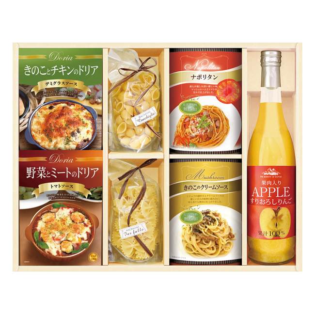 出産内祝い　食品｜美食ファクトリー　タンタパスタ　こだわりドリアセット　No.40　※消費税・8％｜出産祝いのお返し