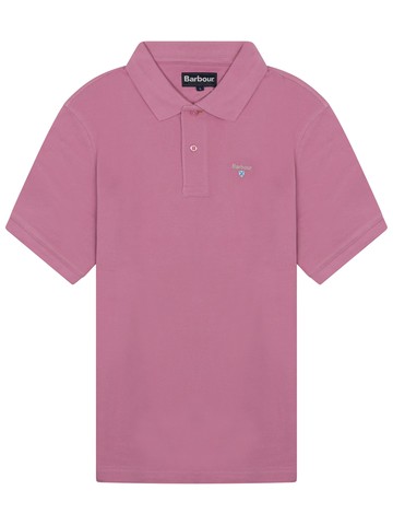 barbour polo with logo