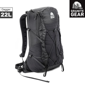 Granite Gear 輕量登山背包【黑色/22L】Dagger 5000052