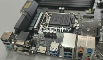 技嘉H170-HD3 主板 成色9新以上 功能完美 帶檔片 店鋪質保【三和電腦配件店】