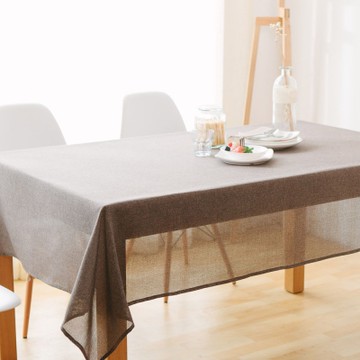 伊美居 - 日系仿麻防潑水桌巾 120cmX170cm 1件(六色可選)