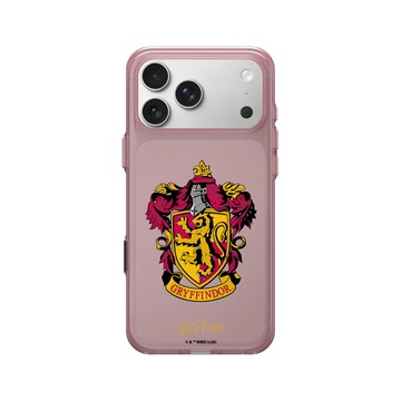 iPhone 17 Pro Max Clear (相機按鈕) 晶醺玫 - 哈利波特 Harry Potter - 哈利波特-葛萊分多學院徽章