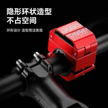 🚴便攜隱形自行車鋁合金手機支架摩托車代駕導航支架電瓶車手機支架【台灣出貨】