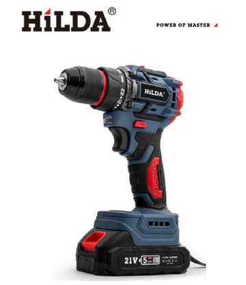 【HILDA】希爾達電動工具 21V 單電 短軸無刷 電鑽起子機 紙盒裝 HL21-SS2