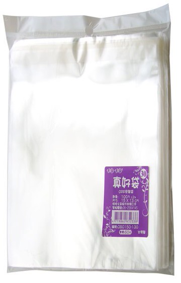 真好袋   OB0150-130  OPP自黏袋 15 X 13cm -100個入  / 包【APP滿額下單10%點數(單一帳號最高5000點)】1/31止