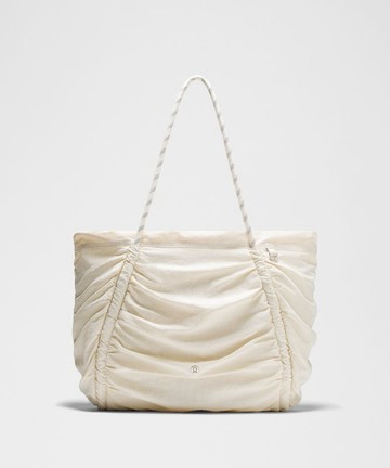 Ruched Tote Bag 24L