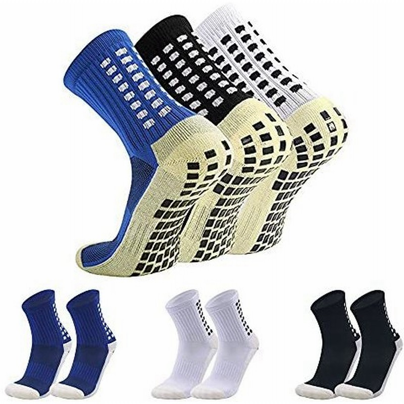 Enerfoot 3足組 サッカー ソックス スポーツ ショートソックス トレーニング 滑り止め トゥルーソックス テニス フットサル 登山 中厚手 23 27cm 通販 Lineポイント最大get Lineショッピング