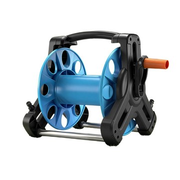 水管/水管車/噴頭 戶外手搖水管收納架 盤管器 水管收卷器 澆花洗車軟管收納車 園藝工具 落地式水管車 園藝用品