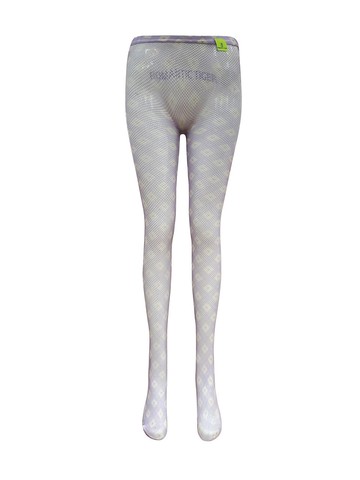 Plaid Fishnet Tights