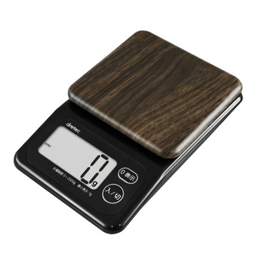 dretec 仿木紋廚房料理電子秤  180 x 120 x 30mm  1個