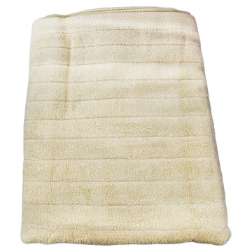 LIFE 來福牌 暖棉柔膚浴巾 70x140CM 490G 黃色 100%棉 台灣製  1條