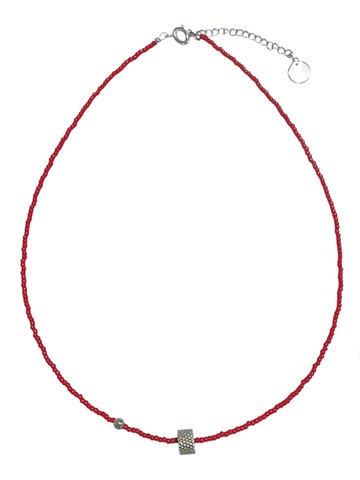 Wander Wheel Necklace [Red]