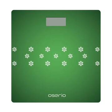 oserio 歐瑟若 電子體重計 產品型號: BNG-207  綠色  1台