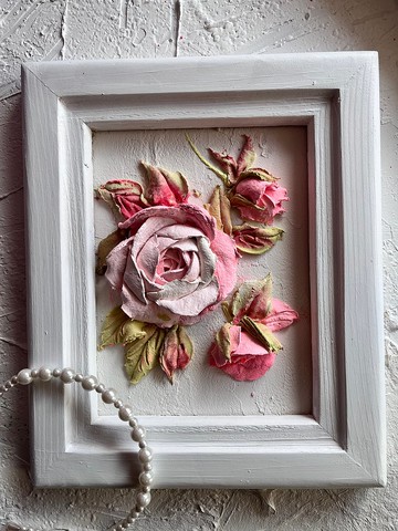 玫瑰3D繪畫雕塑繪畫花卉藝術品禮品