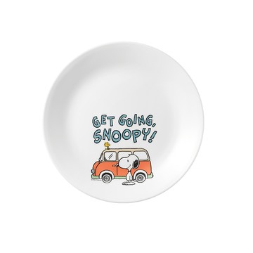 Corelle Brands 史努比 露營趣8吋平盤