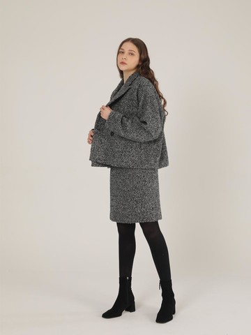 ALPACA BOUCLE CROP BLAZER