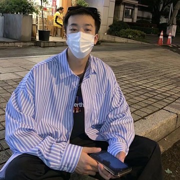 【MLM】潮流休閒條紋襯衫 條紋簡約百搭襯衫 情侶款 長袖襯衫 學生襯衫 秋季新款 襯衫男 上衣