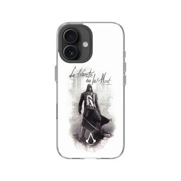 iPhone 16 Clear Case（相機按鈕） 透明 - Assassin's Creed - La liberté ou la mort