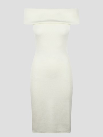 Bottega Veneta Textured Nylon Off-the- Shoulder Dress