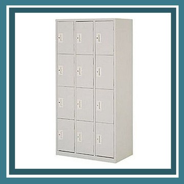 【必購網OA辦公傢俱】 CP-3612 12人用衣櫃內務公文櫃系列