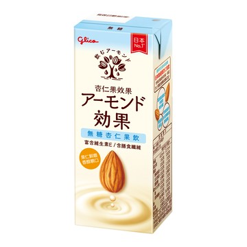 格力高杏仁果效果杏仁果飲196ml-無糖