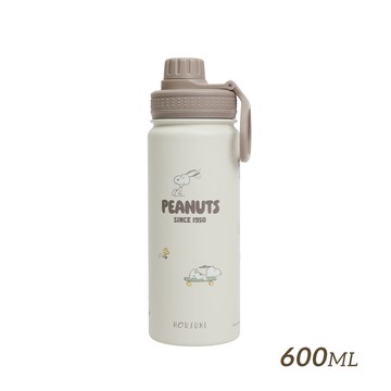 【HOUSUXI】史努比-鎖蓋保溫瓶(附吸管)600ml＜售價已折＞