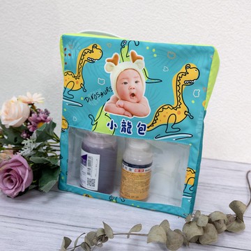 【客製透明窗收納袋】幼兒園托藥袋 / 衣物袋 / 旅行分類收納