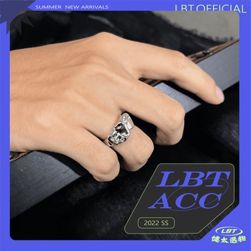 【KENTA】摺痕紋理戒指 潮流摺痕指環飾品 中性飾品 男生配件 開口戒指 情侶對戒