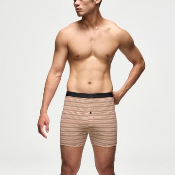 Mr.DADADO-黑標系列 4L快乾排汗 寬鬆中腰四角男內褲(能量紅)GK9268DR