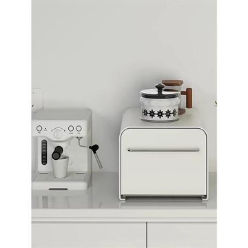 加大臺面抽拉式置物架金屬玄關防塵水杯咖啡膠囊機廚房櫥柜收納柜