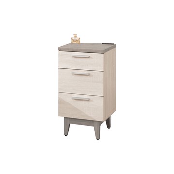 【H&D東稻家居】1.3尺三抽功能櫃(TJS1-07599)