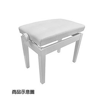 台製鋼琴升降椅 微調 可依照身高調整琴椅高度 白色