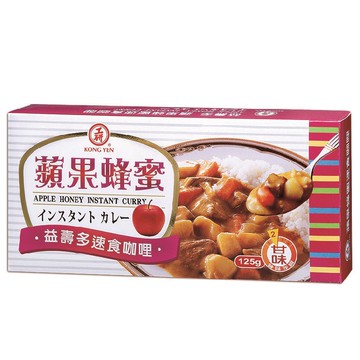 [家速配]益壽多蘋果蜂蜜速食咖哩125g