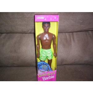 Sparkle Beach Barbie(バービー)-African American Steven ドール 人形