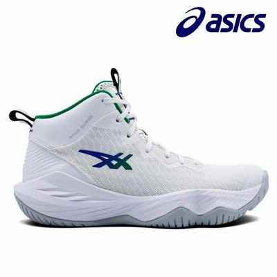 ノヴァサージ ジュニア アシックス asics バスケットシューズ ミニバス 1064A014-101  バッシュ 試合 練習