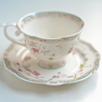 景德鎮復古咖啡杯套裝歐式小奢華陶瓷杯創意田園下午茶具花茶