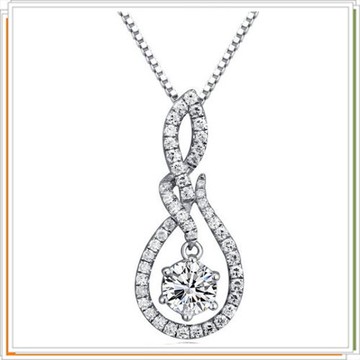 現貨+預購 925純銀項鍊 墜飾-銀飾母親節生日情人節禮物女飾品7g320【獨家進口】【米蘭精品】