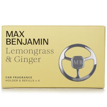 Max Benjamin Max Benjamin 汽車香薰禮盒裝 - Lemongrass And Ginger 4pcs-汽車香氛