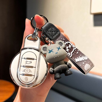 寶馬 迷你BMW MINI 鑰匙套 countryman cooper f54 f55 f56 F60 汽車鑰匙 保護殼