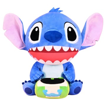 KHTOY 史迪奇開嘴抱唱片機款 6吋  18cm  藍色  1個