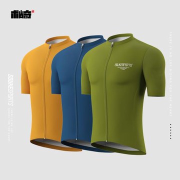 術崎SOUKESPORTS騎行服男女同穿透氣排汗速干夏季公路車騎行上衣